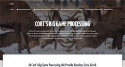 Desktop Screenshot of cortsbiggame.com