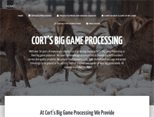 Tablet Screenshot of cortsbiggame.com